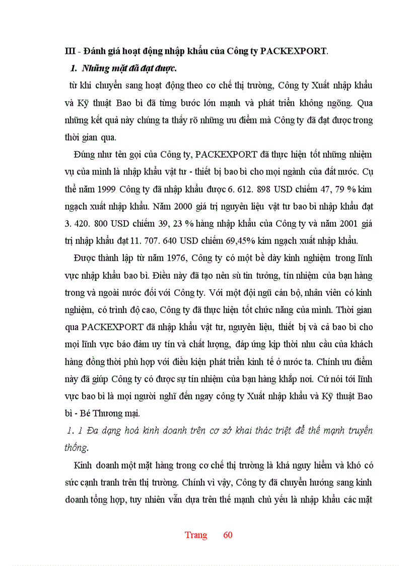 image for page Thực trạng và một số giải pháp hoàn thiện hoạt động nhập khẩu ở Công ty XNK và kỹ thuật bao bì 1