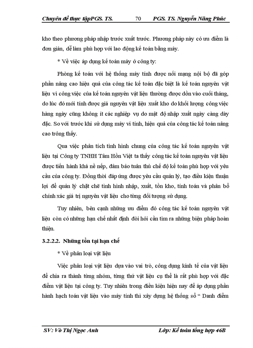 image for page Thực trạng kế toán nguyên vật liệu tại công ty TNHH Tâm Hồn Việt