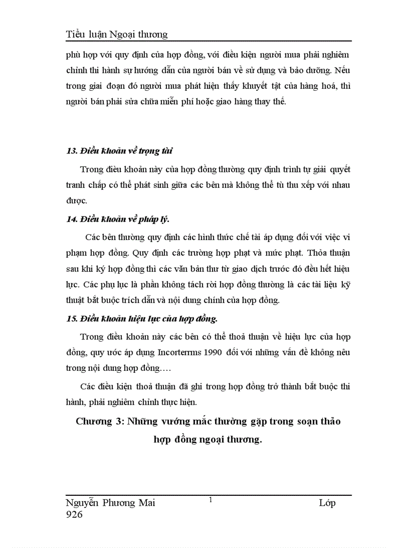 image for page Hợp đồng ngoại thương Nội dung và cách thức soạn thảo