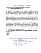 Tổng quan về hoạt động kinh doanh của chi nhánh NHCT Thanh Hoá