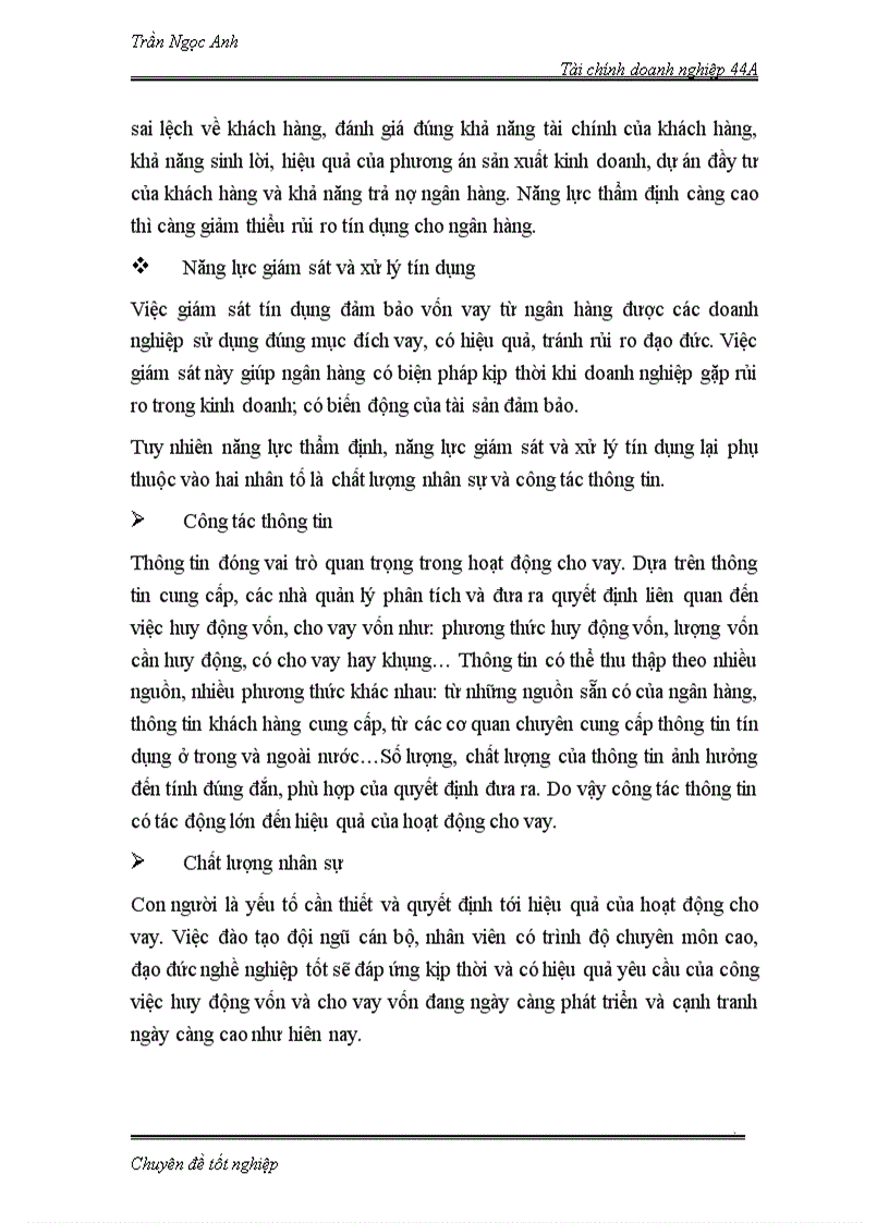 image for page Nâng cao hiệu quả hoạt động cho vay tại chi nhánh NHCT Đống Đa đối với doanh nghiệp vừa và nhỏ