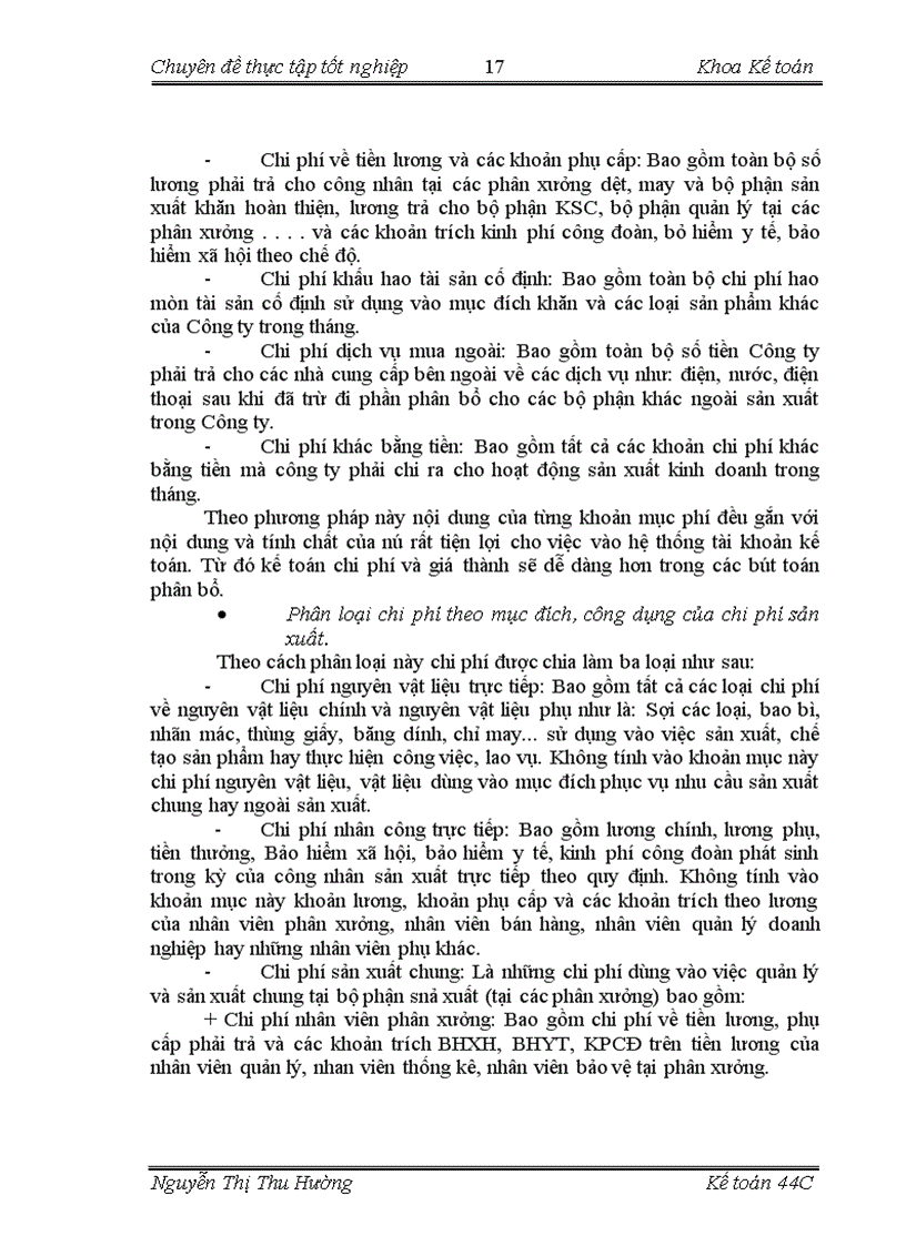 image for page Công tác tổ chứckế toán tập hợp chi phí sản xuất và tính giá thành sản phẩm khăn dệt may tại Công ty Cung ứng Dịch vụ Hàng không 1