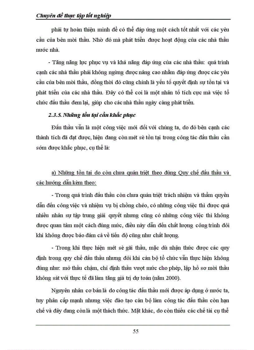 image for page Thực trạng công tác tổ chức đấu thầu tại Ban quản lý các dự án 18 1