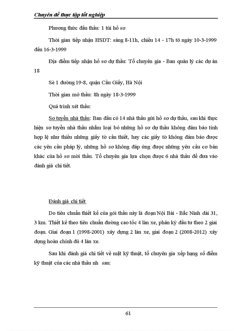 image for page Thực trạng công tác tổ chức đấu thầu tại Ban quản lý các dự án 18 1