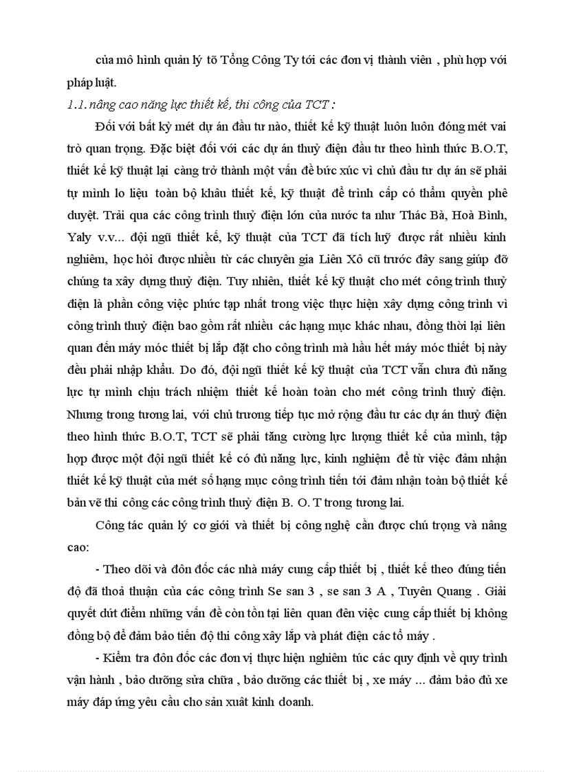 image for page Thực trạng và giải pháp về hoạt động đầu tư phát triển tại Tổng Công Ty Sông Đa