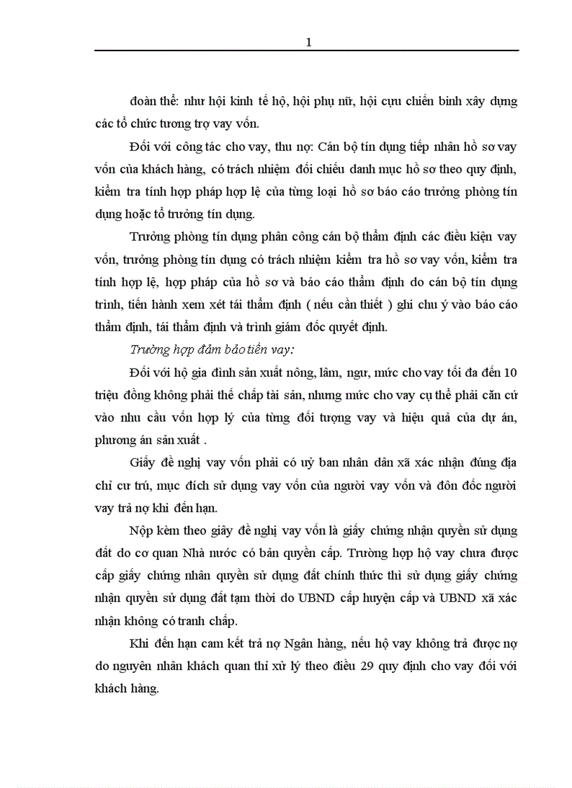 image for page Hiệu quả sử dụng vốn tín dụng hộ nông dân tại ngân hàng nông nghiệp và phát triển nông thôn huyện thường tín tỉnh Hà Tây 1