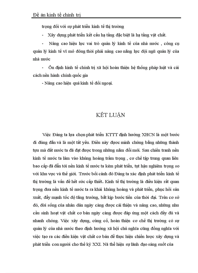 image for page Thực trạng và những giải pháp cơ bản để phát triển kinh tế KTTT định hướng XHCN ở Việt Nam