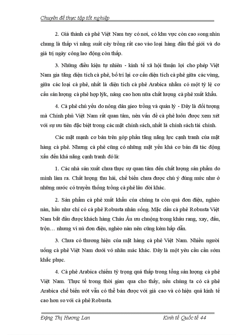 image for page Các giải pháp nhằm nâng cao năng lực cạnh tranh của mặt hàng cà phê Việt Nam