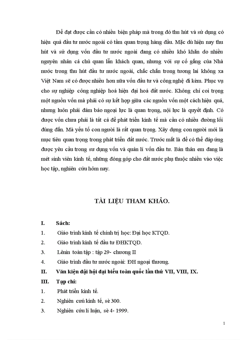 image for page Thực trạng và giải pháp để huy động và sử dụng có hiệu quả nguồn vốn đầu tư nước ngoài vào nước ta
