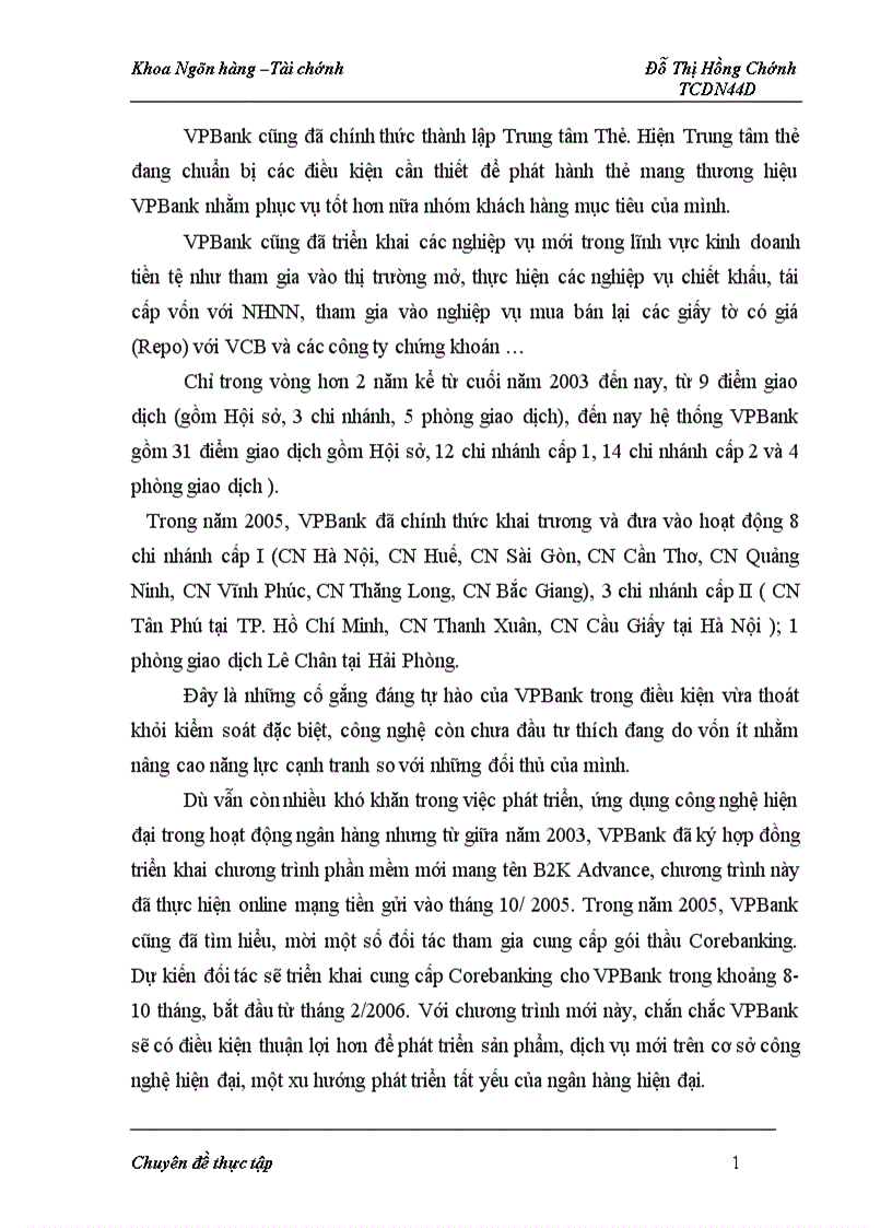 image for page Năng cao nâng lực cạnh tranh trong quá trình hội nhập kinh tế quốc tế tại VPBank