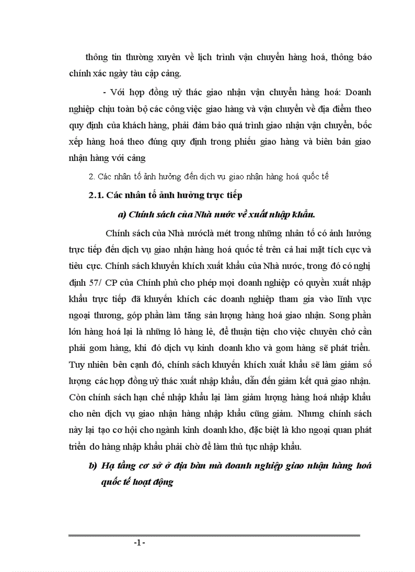 image for page Phương hướng và giải pháp phát triển dịch vụ giao nhận hàng hoá quốc tế ở công ty giao nhận kho vận ngoại thương VIETRANS
