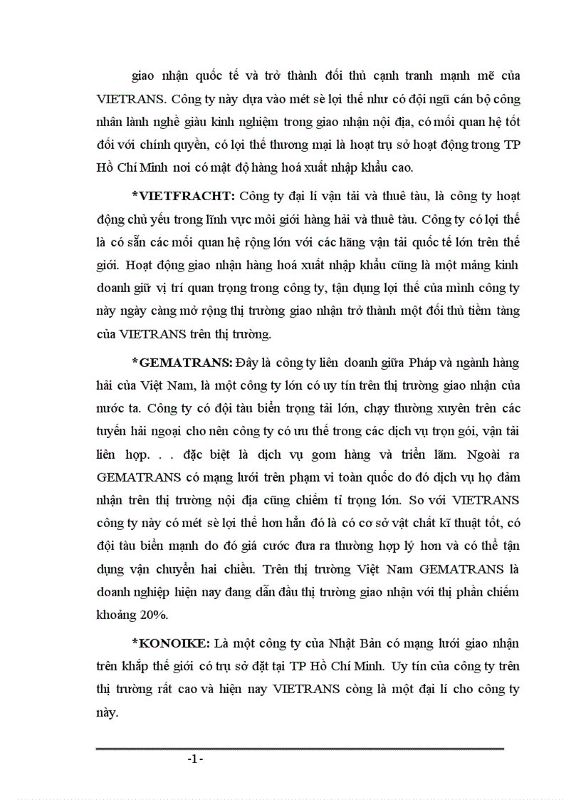 image for page Phương hướng và giải pháp phát triển dịch vụ giao nhận hàng hoá quốc tế ở công ty giao nhận kho vận ngoại thương VIETRANS