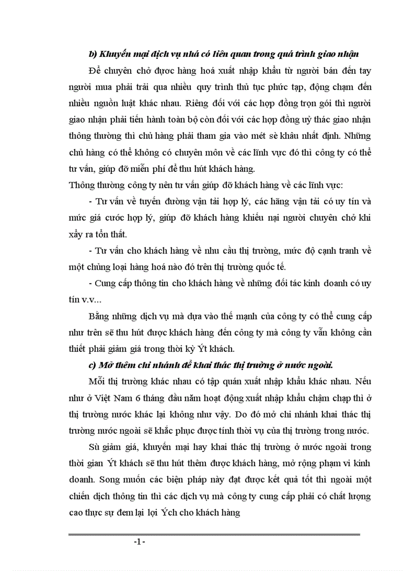 image for page Phương hướng và giải pháp phát triển dịch vụ giao nhận hàng hoá quốc tế ở công ty giao nhận kho vận ngoại thương VIETRANS