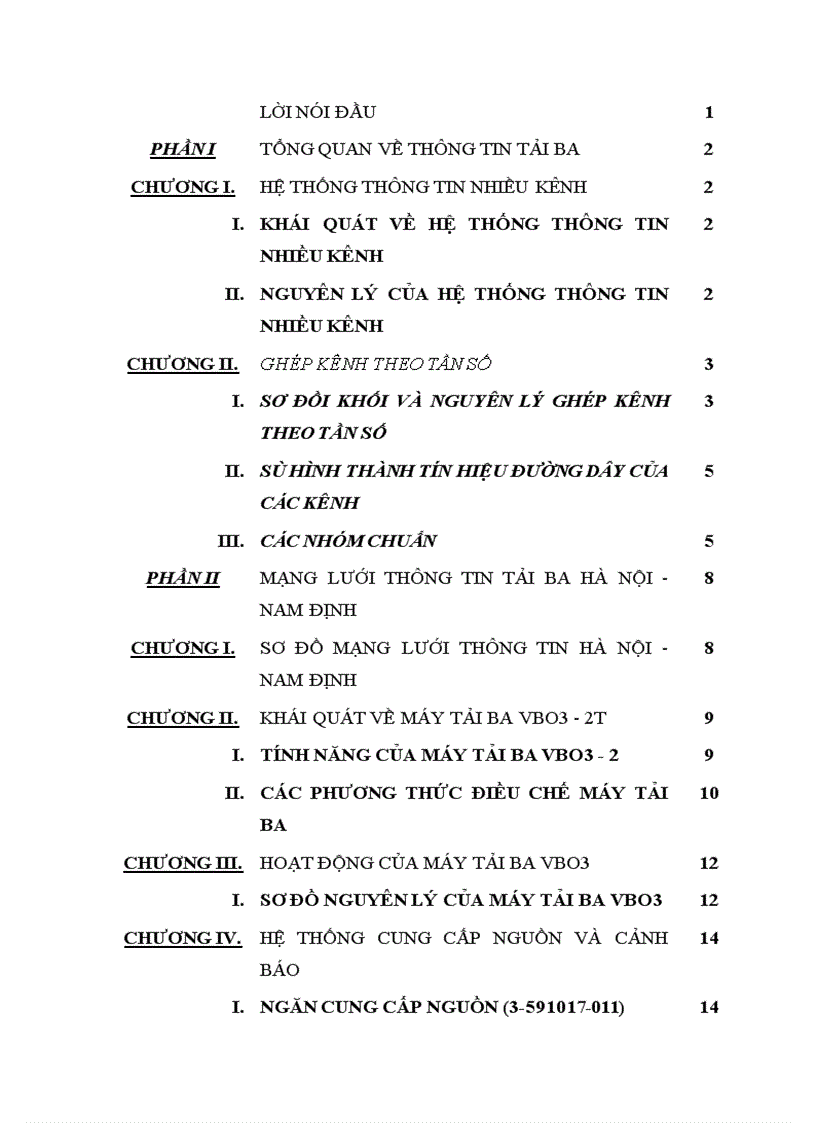 image for page Thực trạng sử dụng tải ba tại tuyến Hà Nội Nam Định Đánh giá và lựa chọn phương thức tối ưu