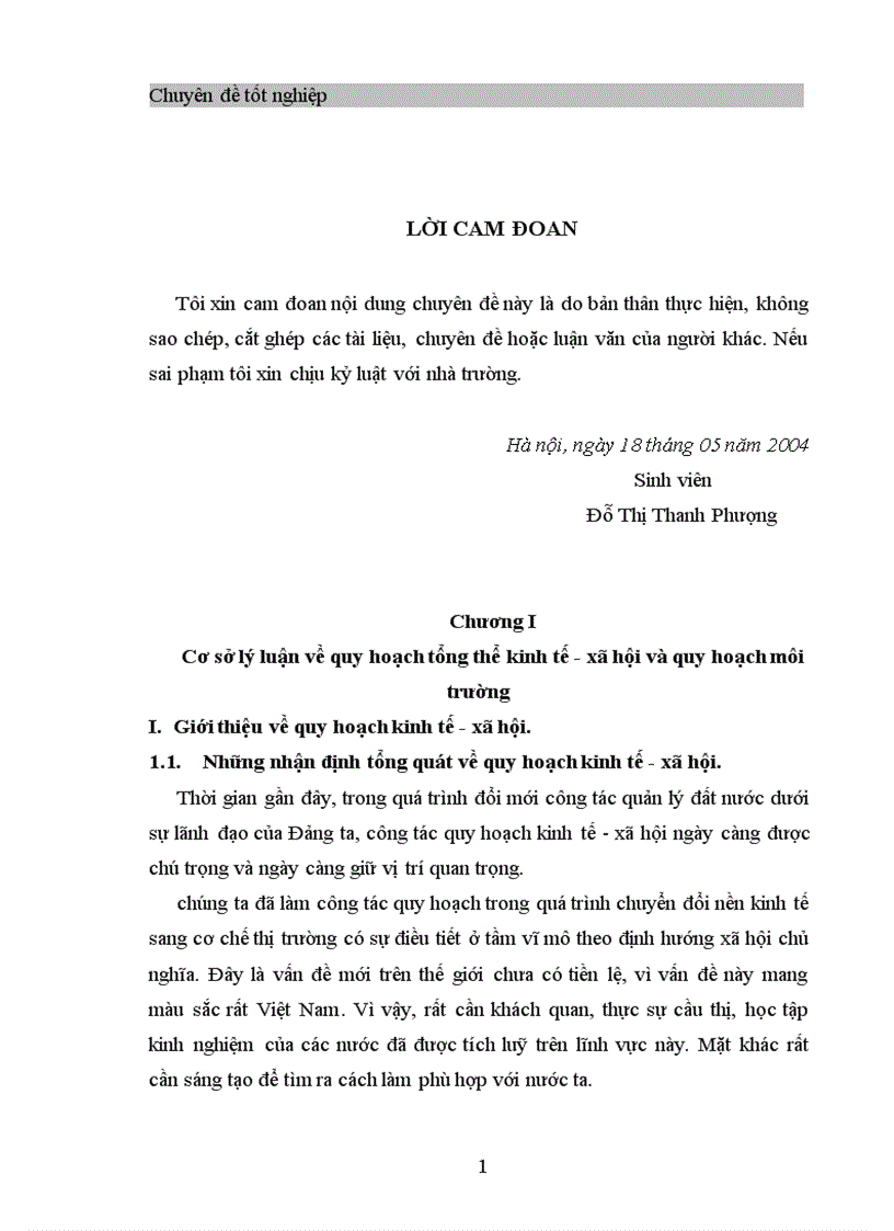 image for page Đánh giá hiệu quả kinh tế xã hội và môi trường của quy hoạch kinh tế xã hội huyện Thuỷ Nguyên thành phố Hải Phòng