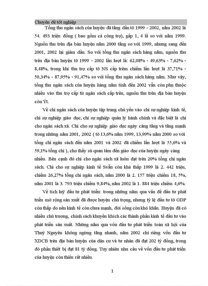 image for page Đánh giá hiệu quả kinh tế xã hội và môi trường của quy hoạch kinh tế xã hội huyện Thuỷ Nguyên thành phố Hải Phòng