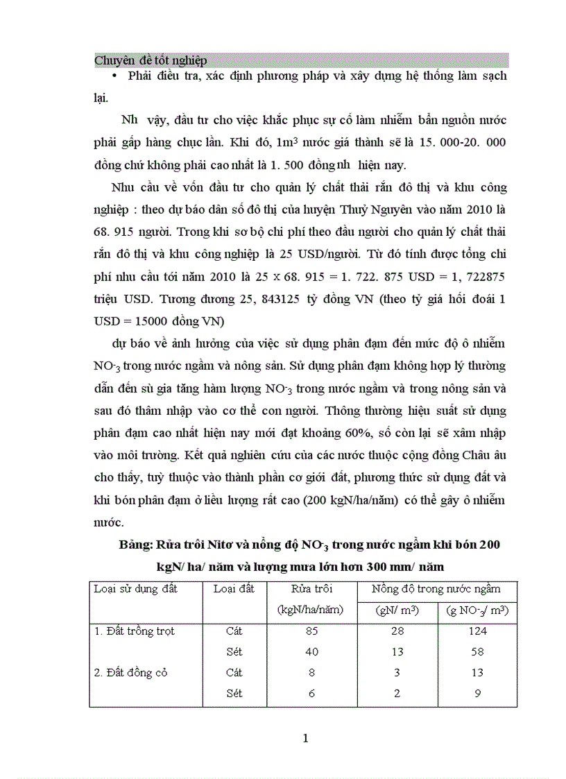 image for page Đánh giá hiệu quả kinh tế xã hội và môi trường của quy hoạch kinh tế xã hội huyện Thuỷ Nguyên thành phố Hải Phòng