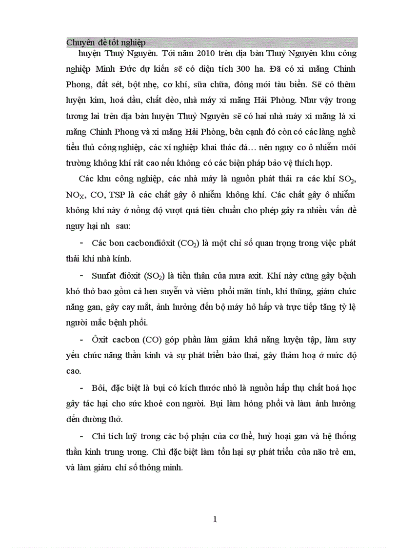 image for page Đánh giá hiệu quả kinh tế xã hội và môi trường của quy hoạch kinh tế xã hội huyện Thuỷ Nguyên thành phố Hải Phòng
