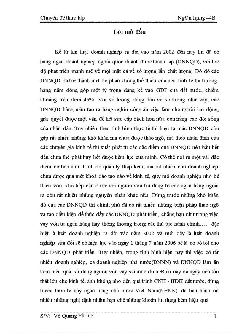 image for page Giải pháp nâng cao chất lượng tín dụng đối với các DNNQD tại NHNo Hà Nội