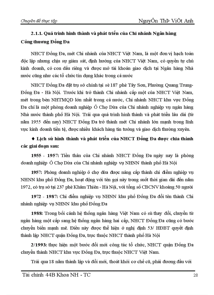 image for page Nâng cao chất lượng tín dụng đối với Doanh nghiệp vừa và Nhỏ tại Chi nhánh NHCT Đống Đa