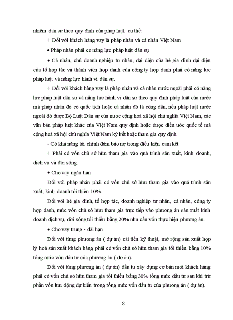 image for page Một số giải pháp nâng cao hiệu quả cho vay đối với doanh nghiệp nhà nước tại Ngân hàng công thương Ba Đình 1