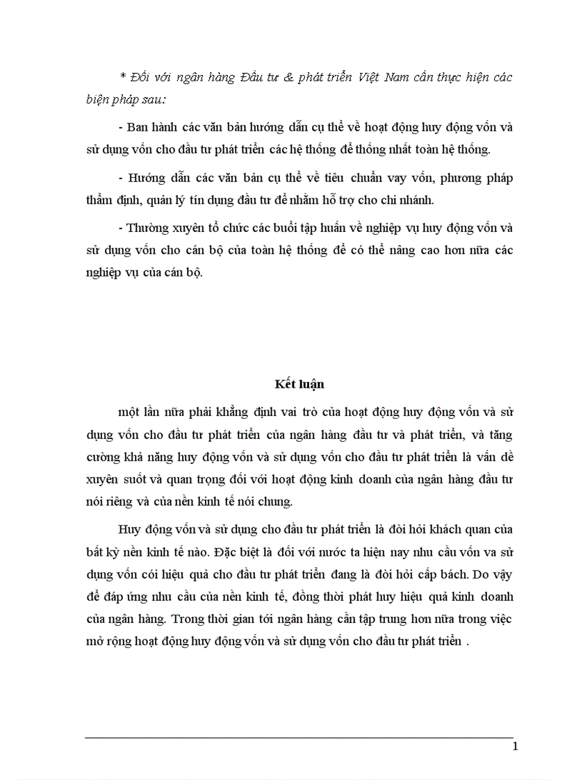 image for page Một số giải pháp nhằm tăng cường khả năng huy động vốn và sử dụng vốn cho đầu tư phát triển tại ngân hàng đầu tư phát triển Hà Tây 1