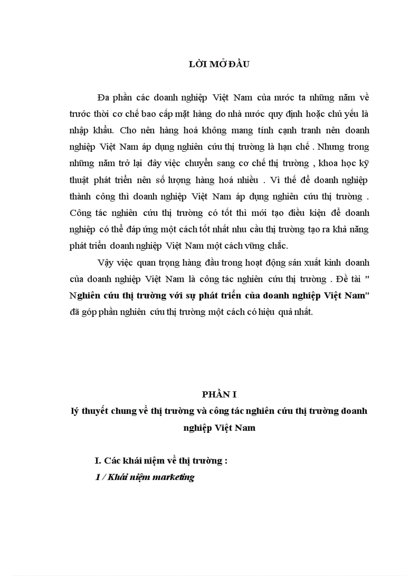 image for page Nghiên cứu thị trường với sự phát triển của doanh nghiệp Việt Nam 1