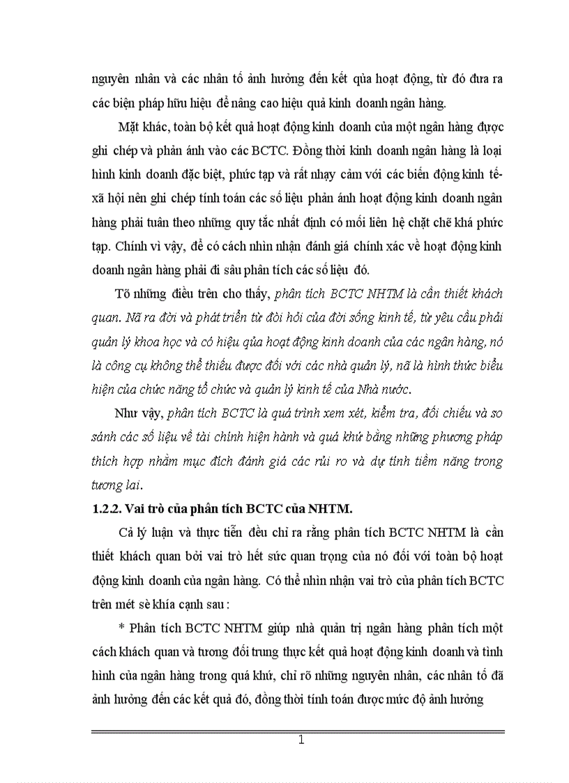 image for page Giải pháp nhằm hoàn thiện phương pháp phân tích báo cáo tài chính tại ngân hàng thương mại cổ phần Bắc á chi nhánh Hà Nội 1