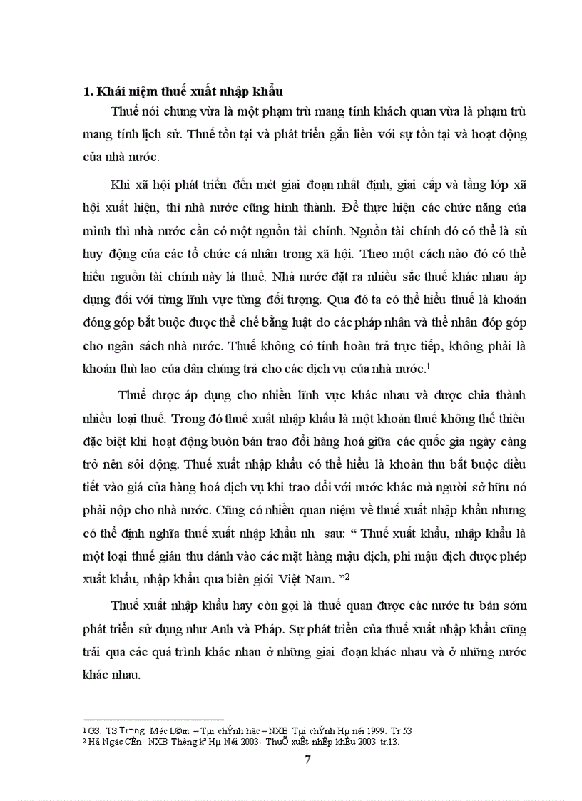 image for page Thuế xuất nhập khẩu và hiện tượng thất thu thuế nhập khẩu ở Việt nam hiện nay