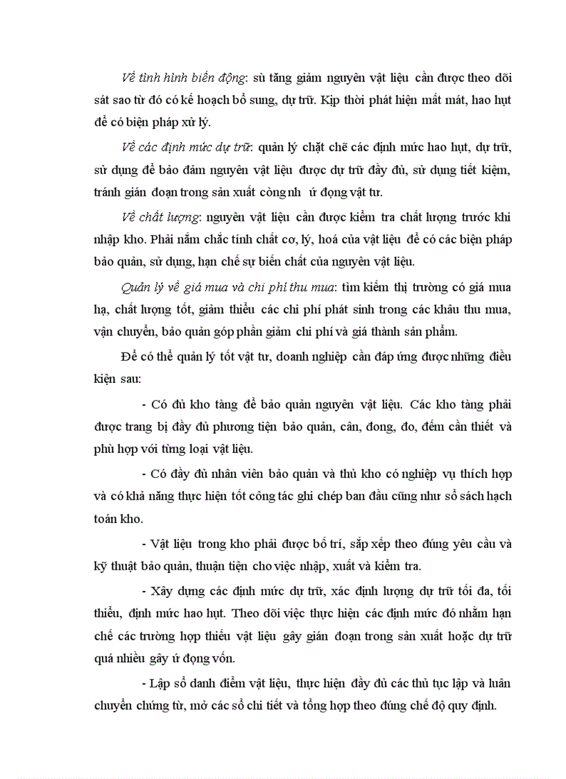 image for page Tổ chức hạch toán nguyên vật liệu ở công ty Vật liệu và công nghệ Quốc gia 1