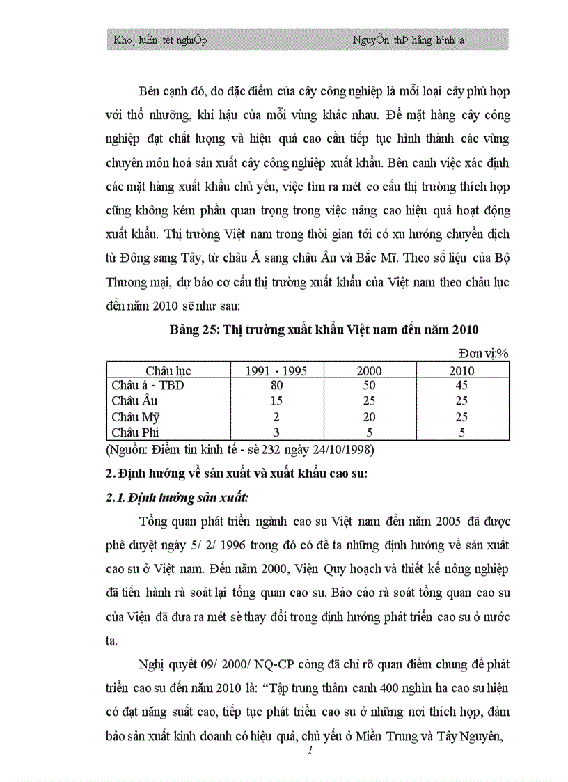 image for page Thực trạng tiềm năng và một số giải pháp nhằm đẩy mạnh hoạt động sản xuất và xuất khẩu cao su của Việt nam 1