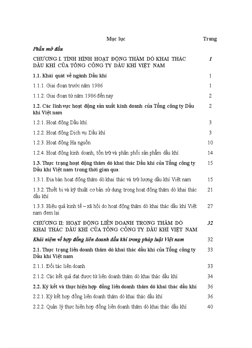 image for page Một số giải pháp đẩy mạnh hoạt động Thăm dò khai thác dầu khí của Tổng công ty Dầu khí Việt nam giai đoạn từ năm 2002 đến 2020