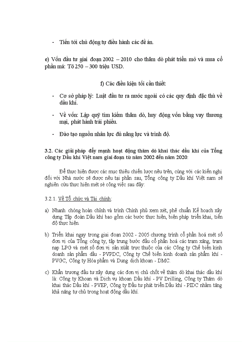 image for page Một số giải pháp đẩy mạnh hoạt động Thăm dò khai thác dầu khí của Tổng công ty Dầu khí Việt nam giai đoạn từ năm 2002 đến 2020