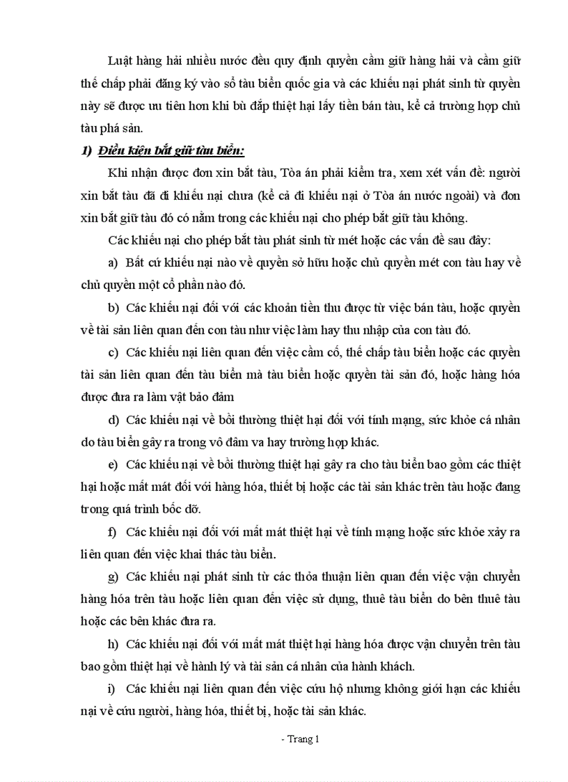 image for page thực trạng giải quyết các vụ tranh chấp hàng hải có liên quan đến bắt giữ tàu tại Việt Nam