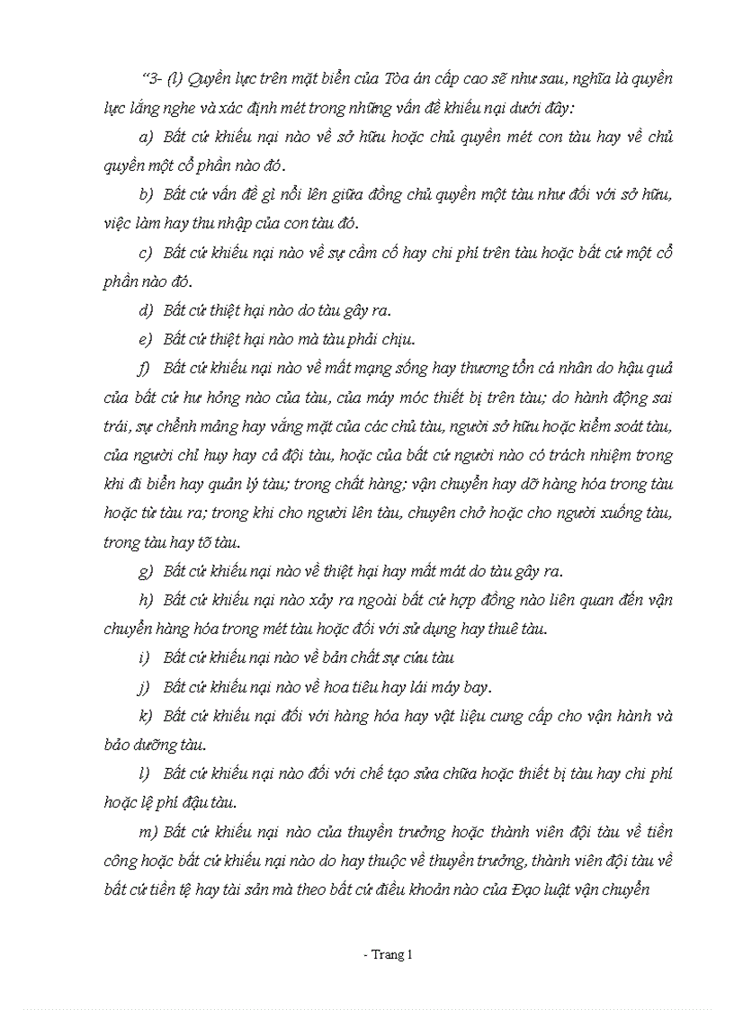 image for page thực trạng giải quyết các vụ tranh chấp hàng hải có liên quan đến bắt giữ tàu tại Việt Nam