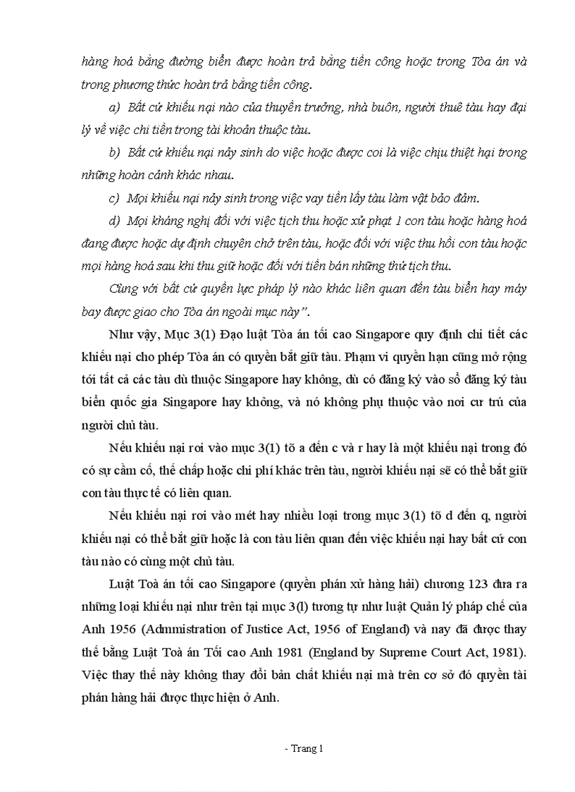 image for page thực trạng giải quyết các vụ tranh chấp hàng hải có liên quan đến bắt giữ tàu tại Việt Nam