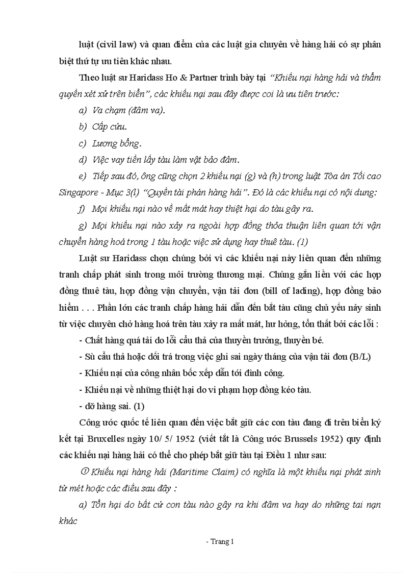 image for page thực trạng giải quyết các vụ tranh chấp hàng hải có liên quan đến bắt giữ tàu tại Việt Nam