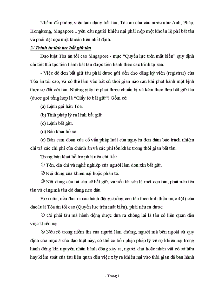 image for page thực trạng giải quyết các vụ tranh chấp hàng hải có liên quan đến bắt giữ tàu tại Việt Nam