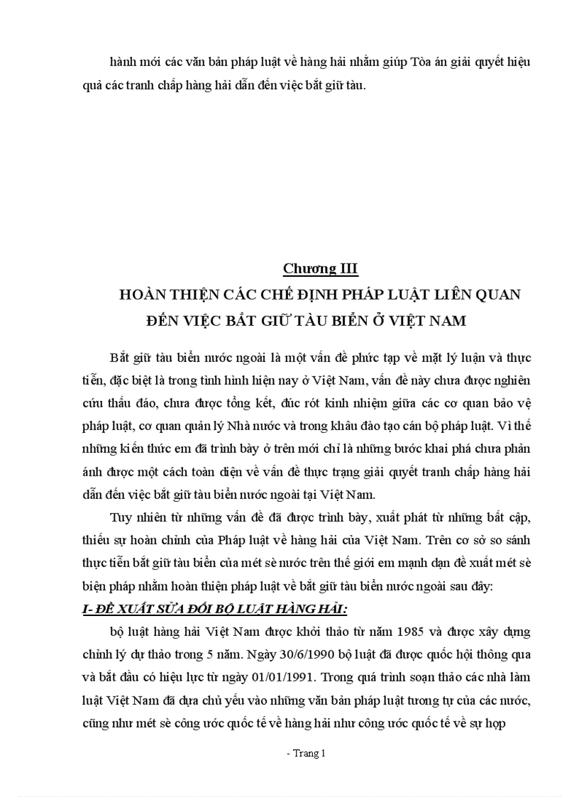 image for page thực trạng giải quyết các vụ tranh chấp hàng hải có liên quan đến bắt giữ tàu tại Việt Nam
