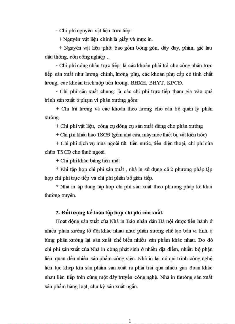 image for page Nội dung trình tự hạch toán chi phí sản xuất và tính giá thành sản phẩm