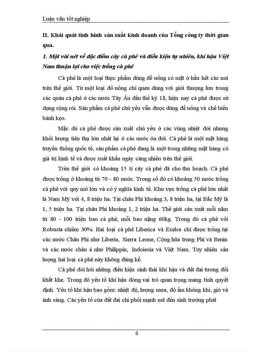 image for page Đầu tư phát triển tại Tổng công ty cà phê Việt Nam Thực trạng và giải pháp