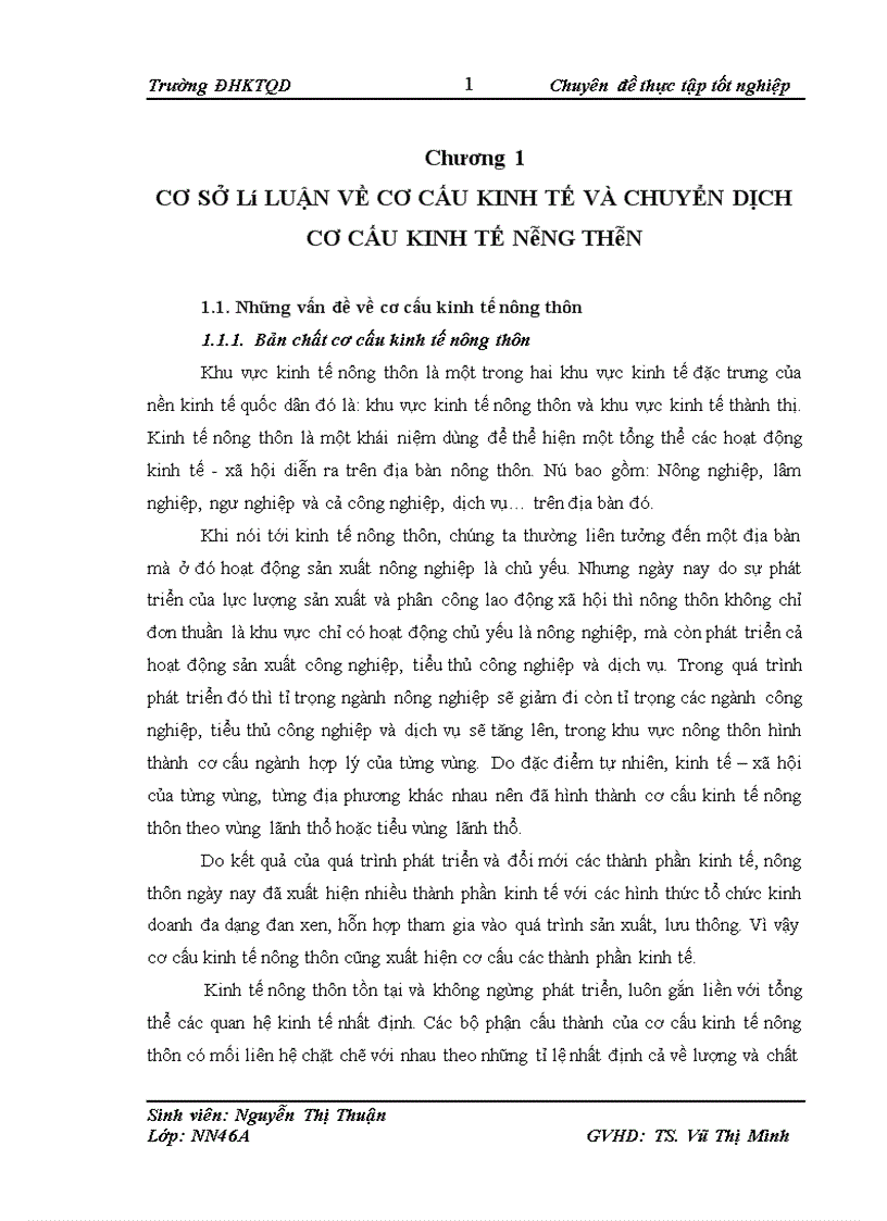 image for page Thực trạng phát triển kinh tế xã hội và chuyển dịch cơ cấu kinh tế nông thôn của huyện Hương Khê Hà Tĩnh dưới tác động của tuyến đường Hồ Chí Minh
