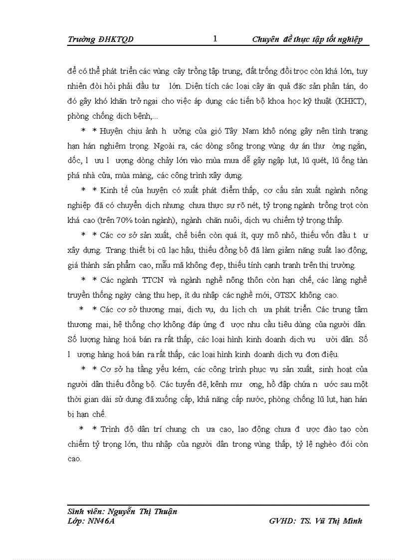 image for page Thực trạng phát triển kinh tế xã hội và chuyển dịch cơ cấu kinh tế nông thôn của huyện Hương Khê Hà Tĩnh dưới tác động của tuyến đường Hồ Chí Minh