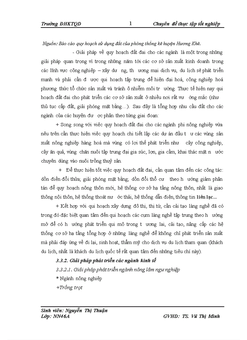 image for page Thực trạng phát triển kinh tế xã hội và chuyển dịch cơ cấu kinh tế nông thôn của huyện Hương Khê Hà Tĩnh dưới tác động của tuyến đường Hồ Chí Minh