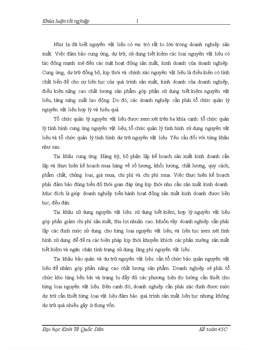 image for page Tổ chức công tác kế toán nguyên vật liệu với việc nâng cao hiệu quả sử dụng nguyên vật liệu tại Công ty In Tạp chí Cộng sản 1