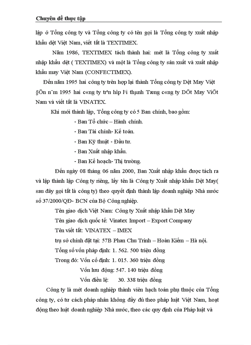 image for page Một số giải pháp nhằm nâng cao sức cạnh tranh của mặt hàng dệt may xuất khẩu tại công ty Xuất nhập khẩu Dệt May Việt Nam