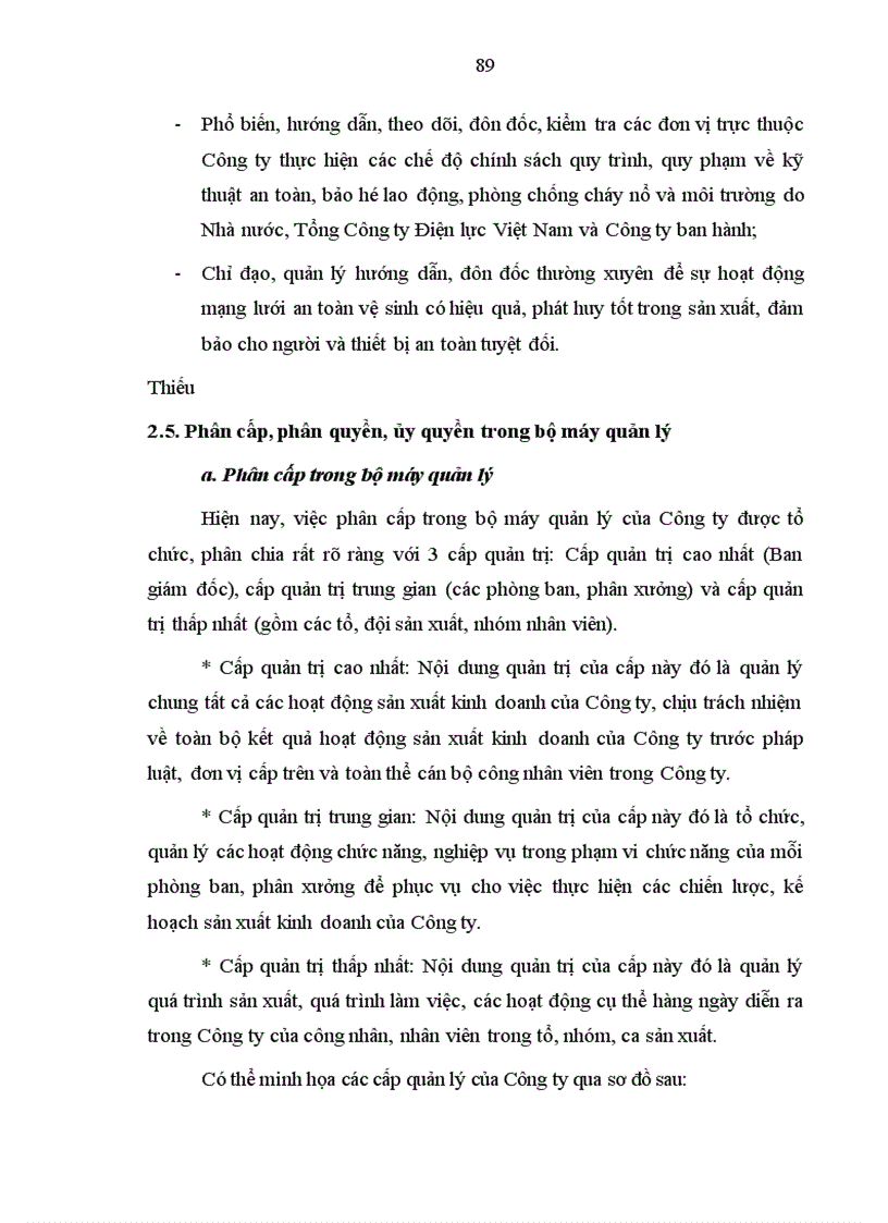 image for page Một số biện pháp nhằm hoàn thiện bộ máy quản lý của Công ty truyền tải Điện 1