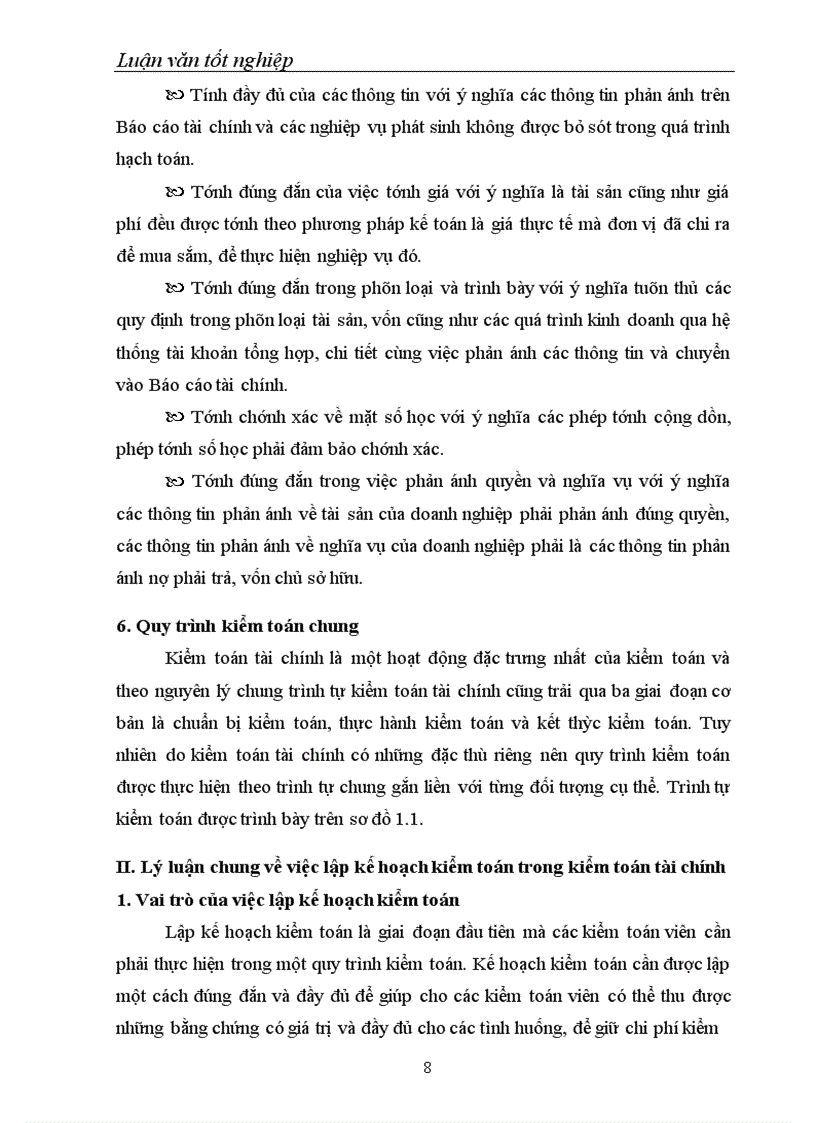 image for page Lập kế hoạch kiểm toán trong kiểm toán tài chính do Công ty Cổ phần Kiểm toán và Tư vấn thuế ATC thực hiện 1