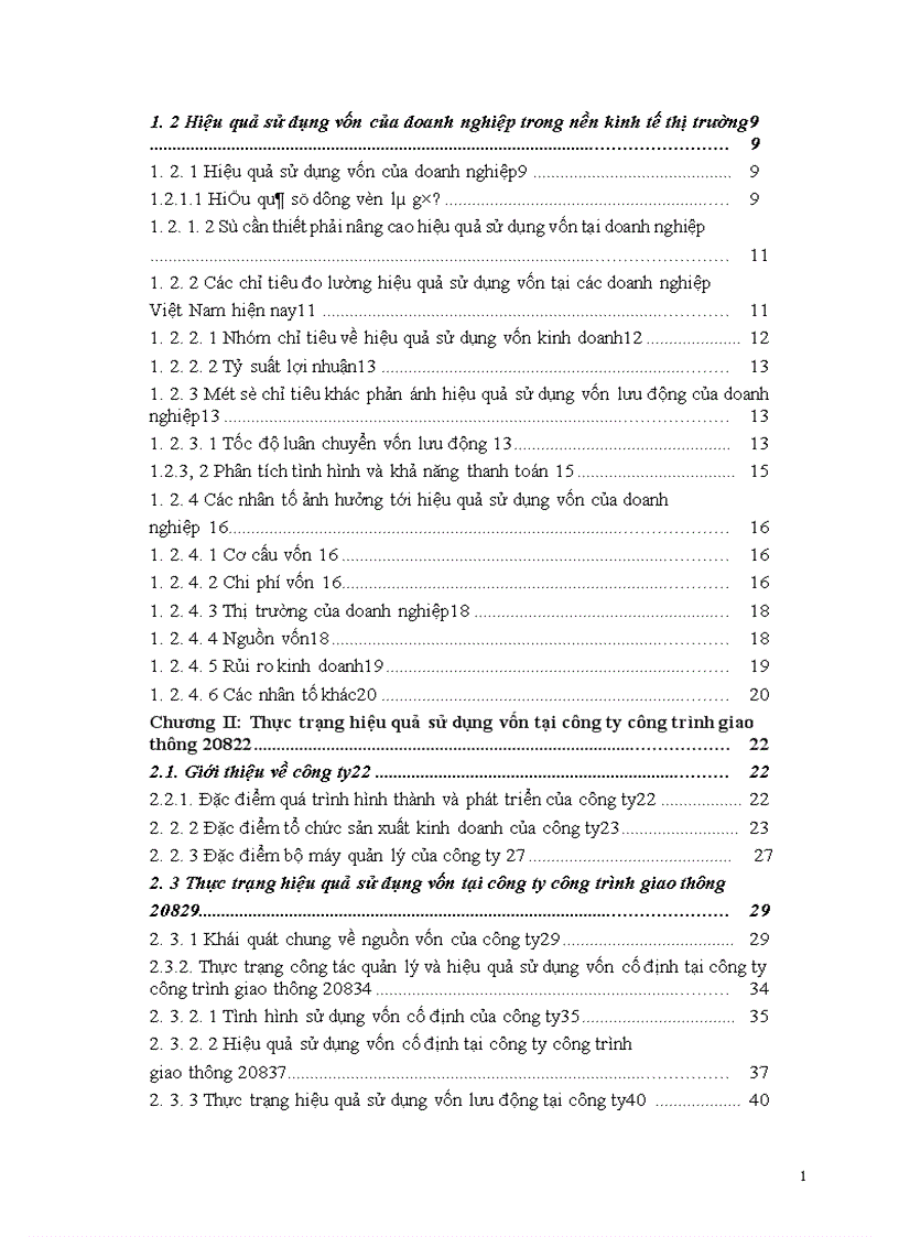 image for page Một số giải pháp nhằm nâng cao hiệu quả sử dụng vốn tại Công ty công trình giao thông 208 thuộc tổng giao thông 4 Bộ Giao Thông Vận tải 1