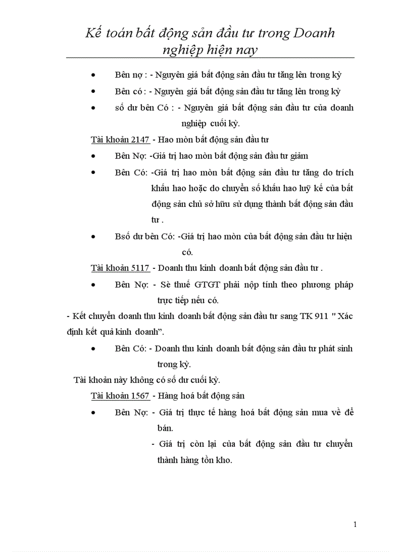 image for page Kế toán bất động sản đầu tư trong doanh nghiệp hiện nay 1